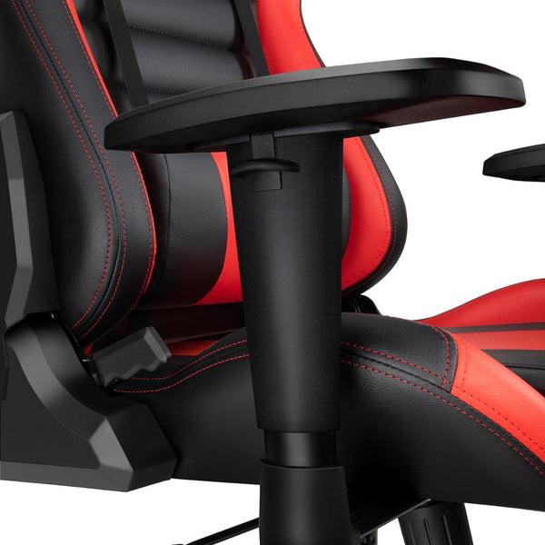 Chaise de bureau ergonomique pour gamer sur roulettes
