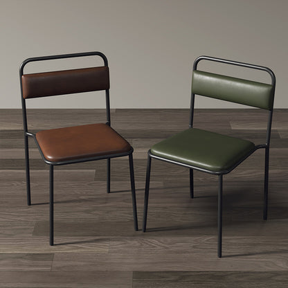 Chaise design de style industriel minimaliste et superposable