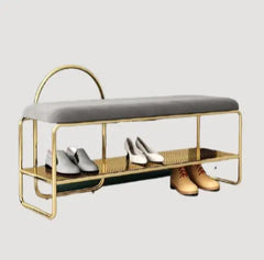 Banc design avec rangement pour chaussures