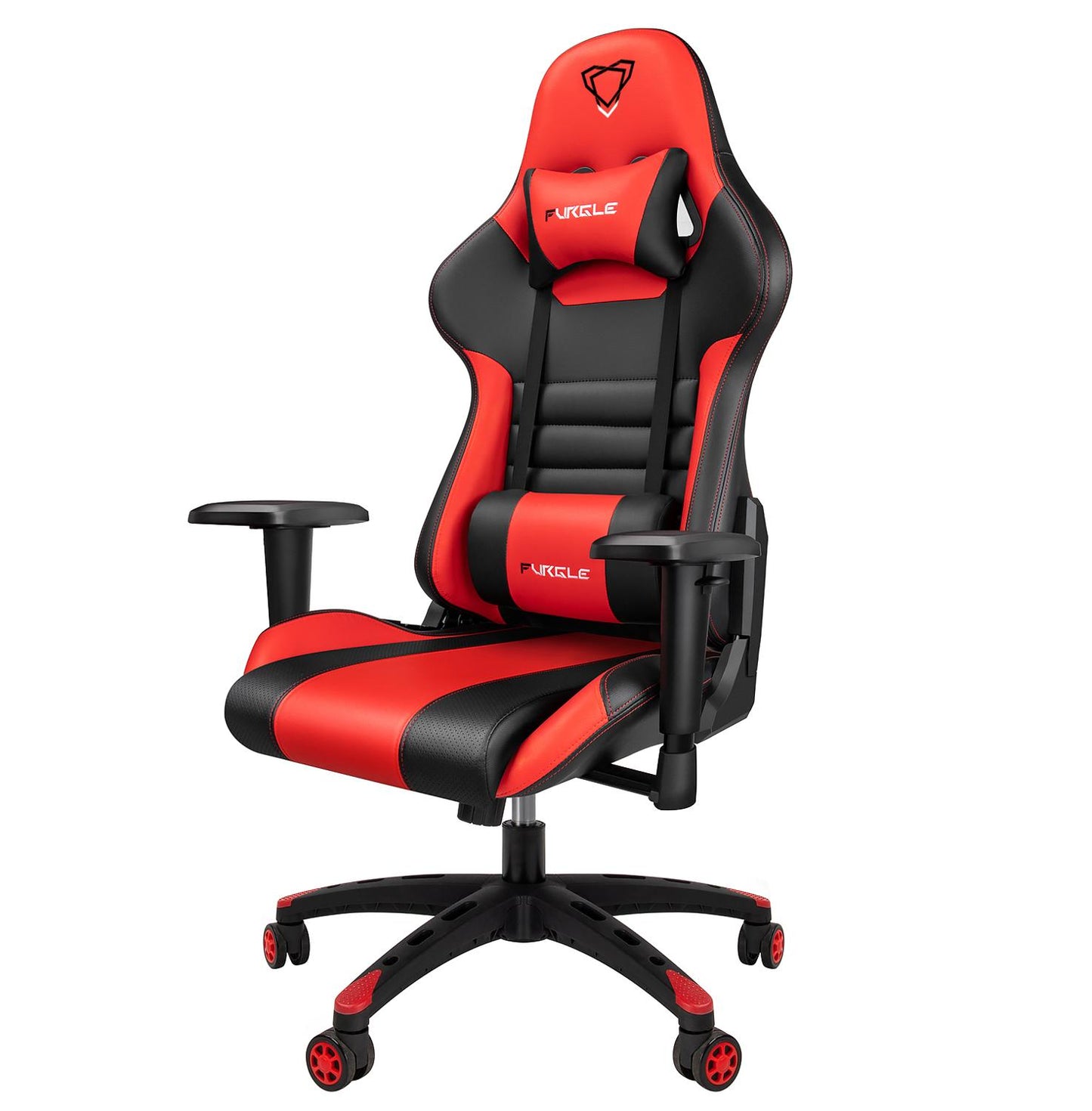 Chaise de bureau ergonomique pour gamer sur roulettes