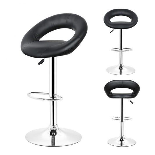 Tabouret de bar design de style anneau (lot de 2)