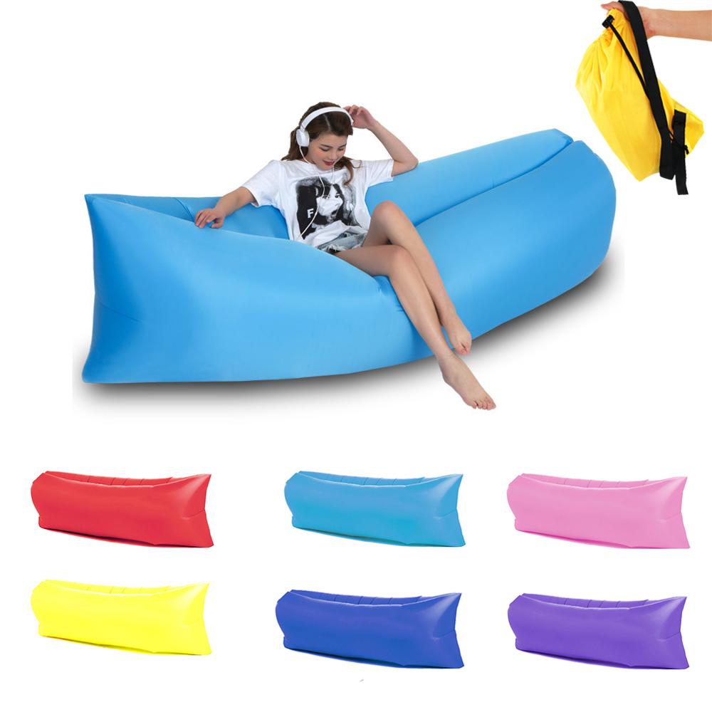 Transat gonflable pour plage