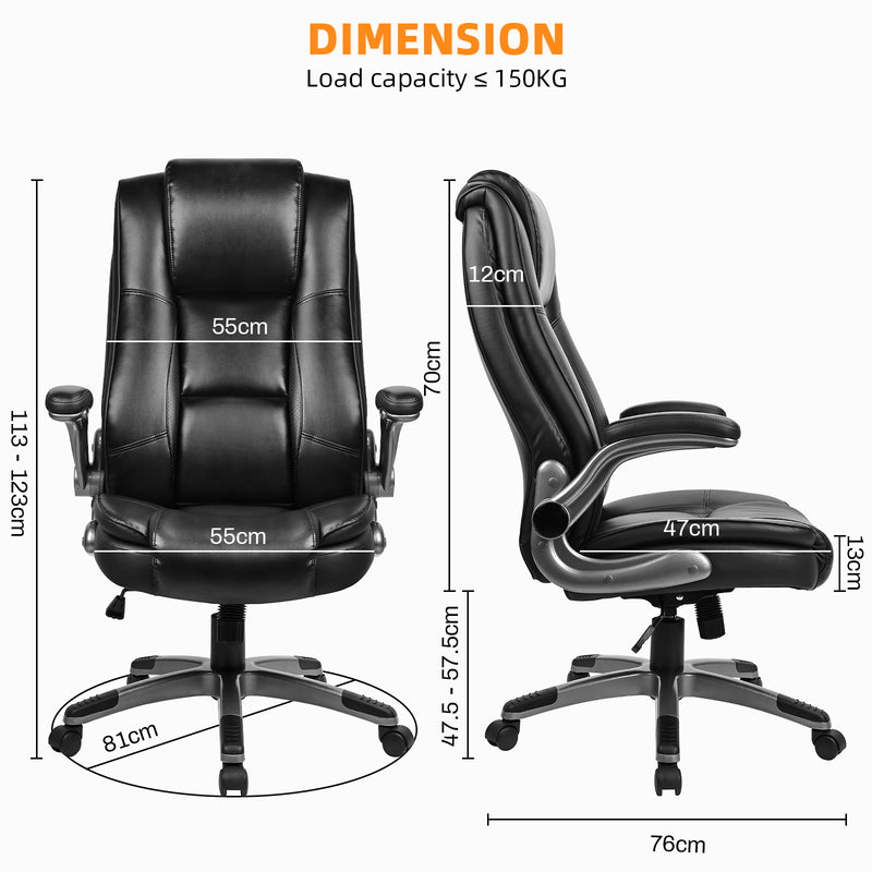 Chaise de bureau blanche fauteuil de bureau ergonomique inclinable