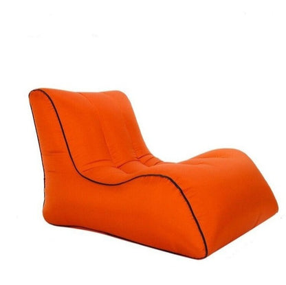 Transat gonflable ergonomique en tissu