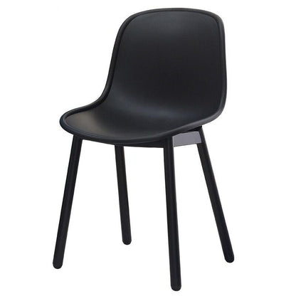 Chaise scandinave en métal et résine