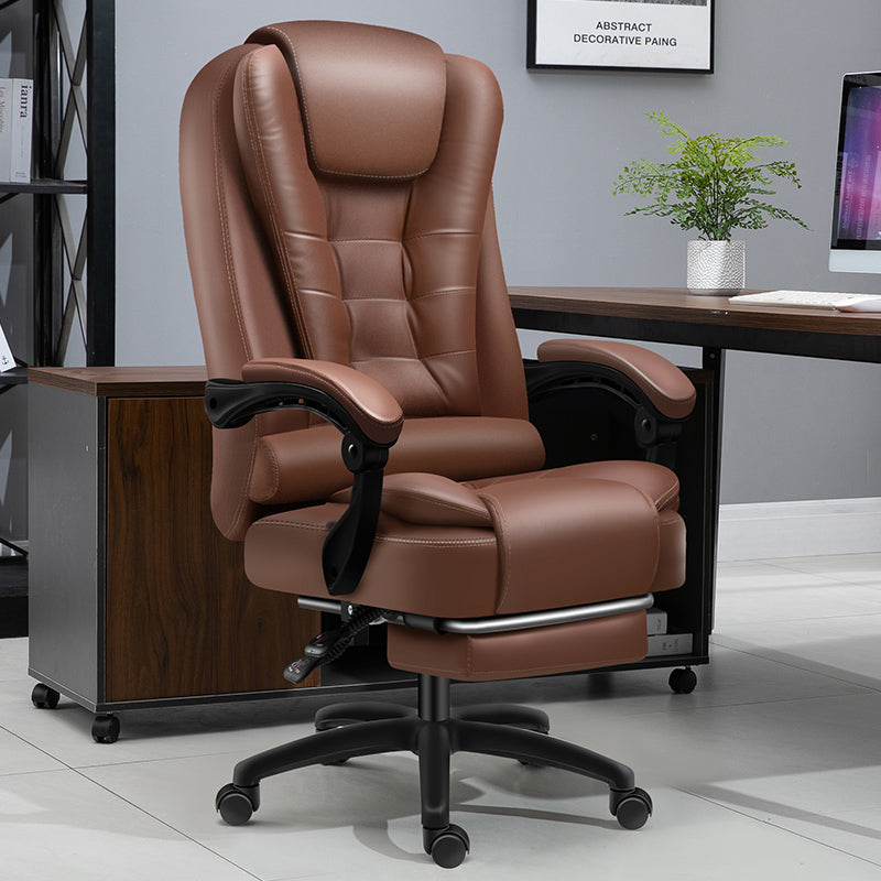 Chaise d'ordinateur multifonction ergonomique par Nicer Interior, noir  AP236F