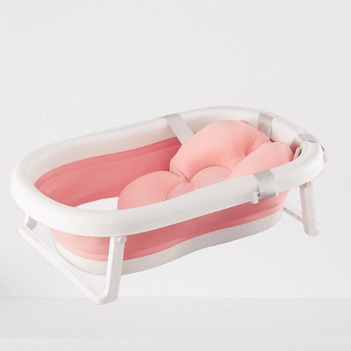 Transat pour bain bébé avec soutien en tissus anti dérapant