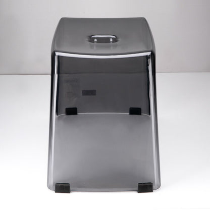 Tabouret design bas transparent