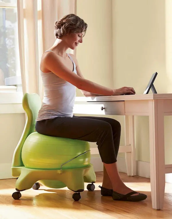 Chaise de bureau ergonomique ballon anti-douleurs