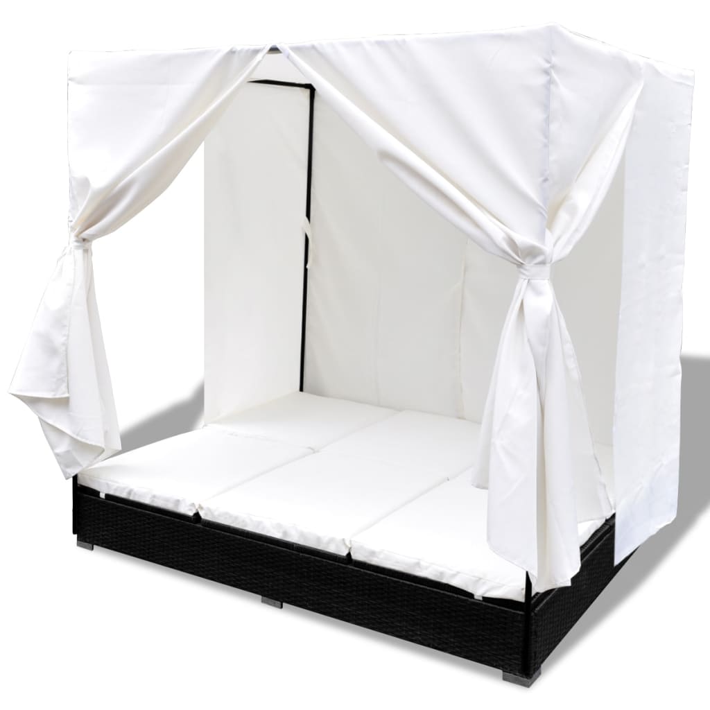 Transat double pliable avec bladaquin