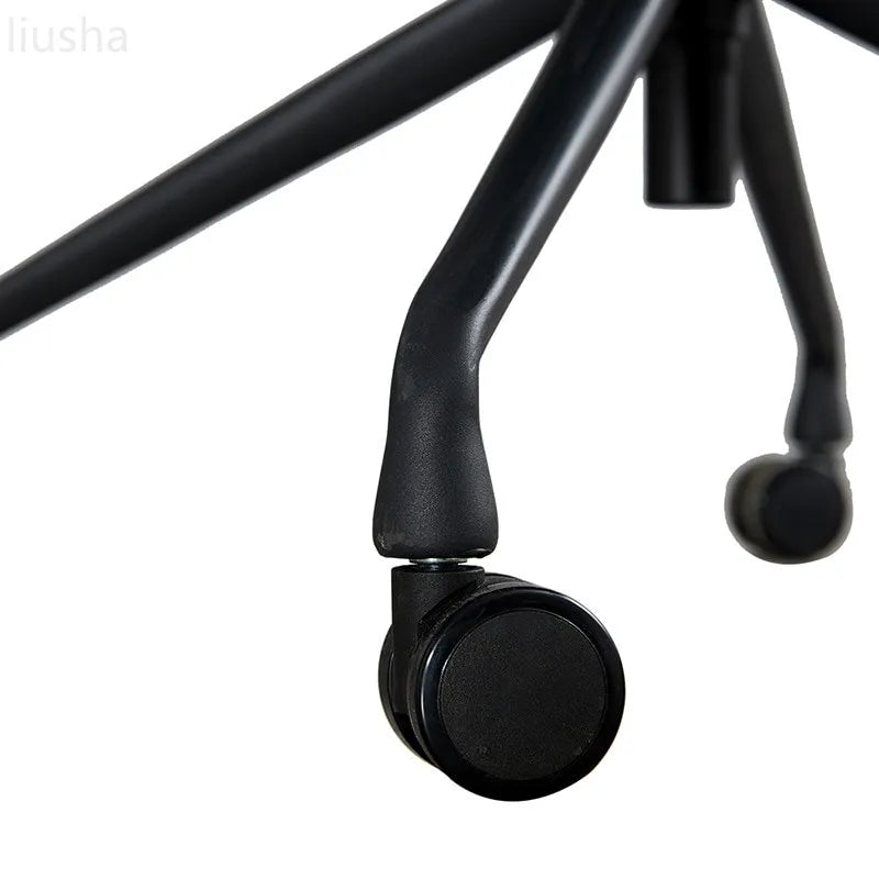 Chaise de bureau scandinave assise englobante circulaire réglable et rotative