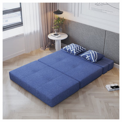 Canapé convertible minimaliste en tissu