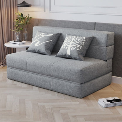 Canapé convertible minimaliste en tissu