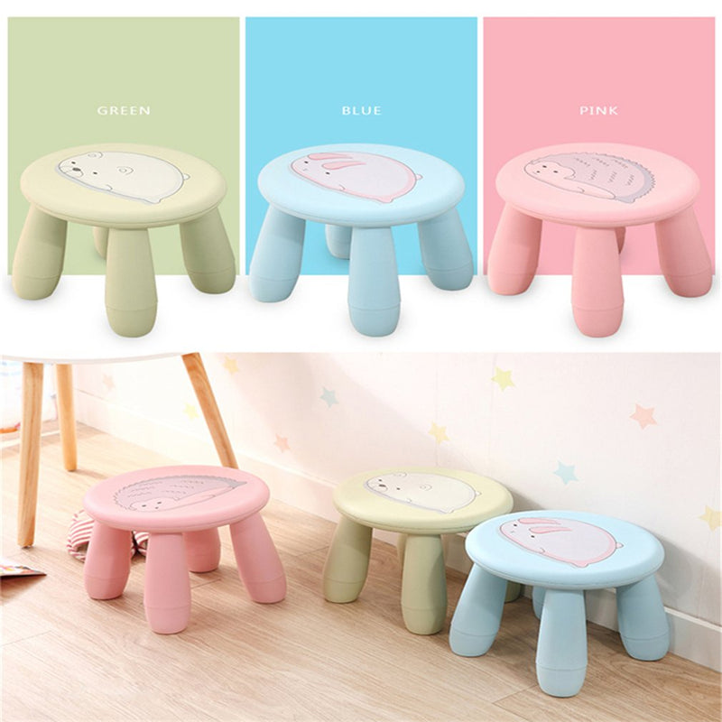 Tabourets bas pour enfant couleur pastel