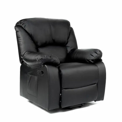 Fauteuil relax avec option massante/chauffante et assise réglable