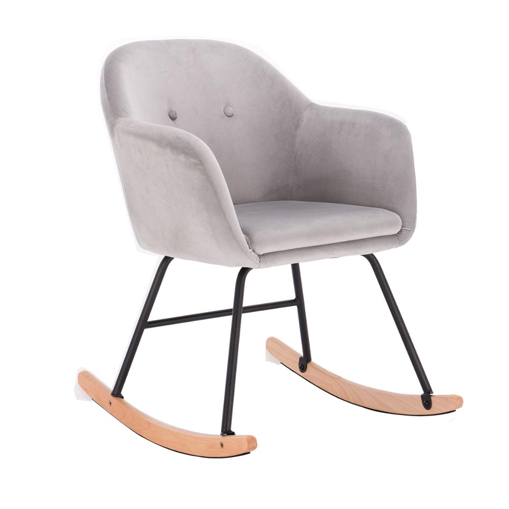 Chaise à bascule scandinave moderne