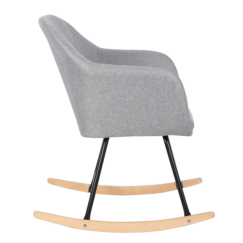 Chaise à bascule scandinave moderne