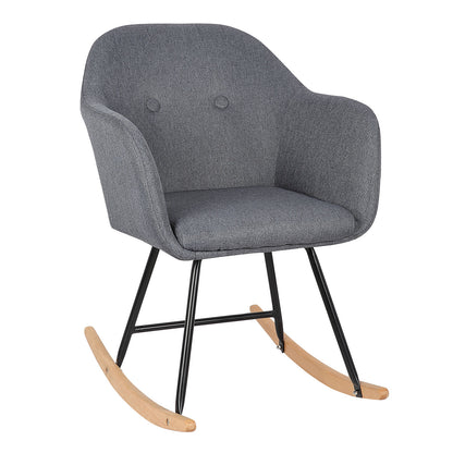 Chaise à bascule scandinave moderne