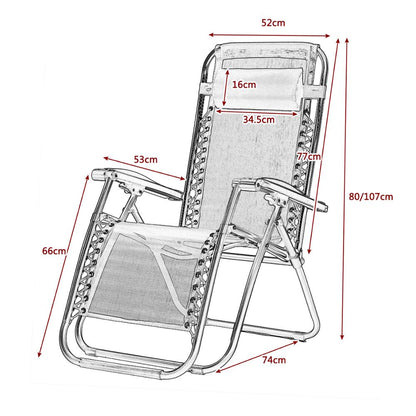 Chaise longue pliante pour extérieur