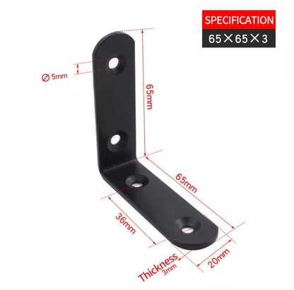 Équerre pour pieds de chaise (lot de 8)