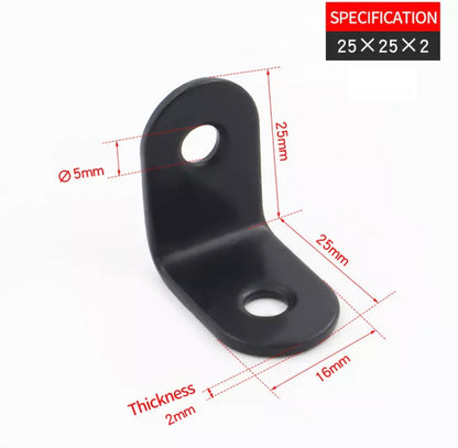 Équerre pour pieds de chaise (lot de 8)