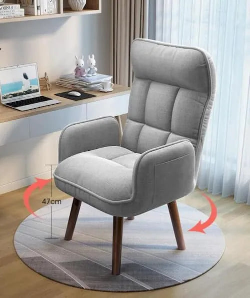Fauteuil relax avec dossier inclinable et assise matelassée