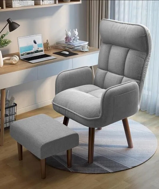 Fauteuil relax avec dossier inclinable et assise matelassée