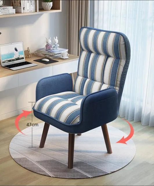Fauteuil relax avec dossier inclinable et assise matelassée
