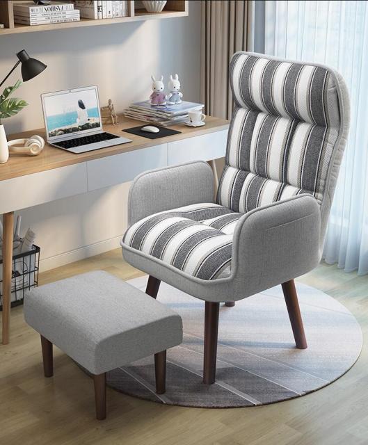Fauteuil relax avec dossier inclinable et assise matelassée