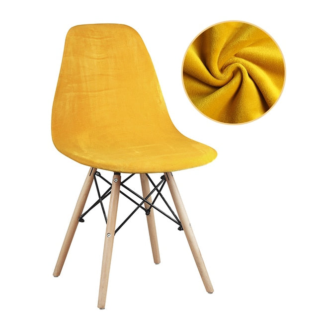 Housse pour chaise scandinave en tissu extensible