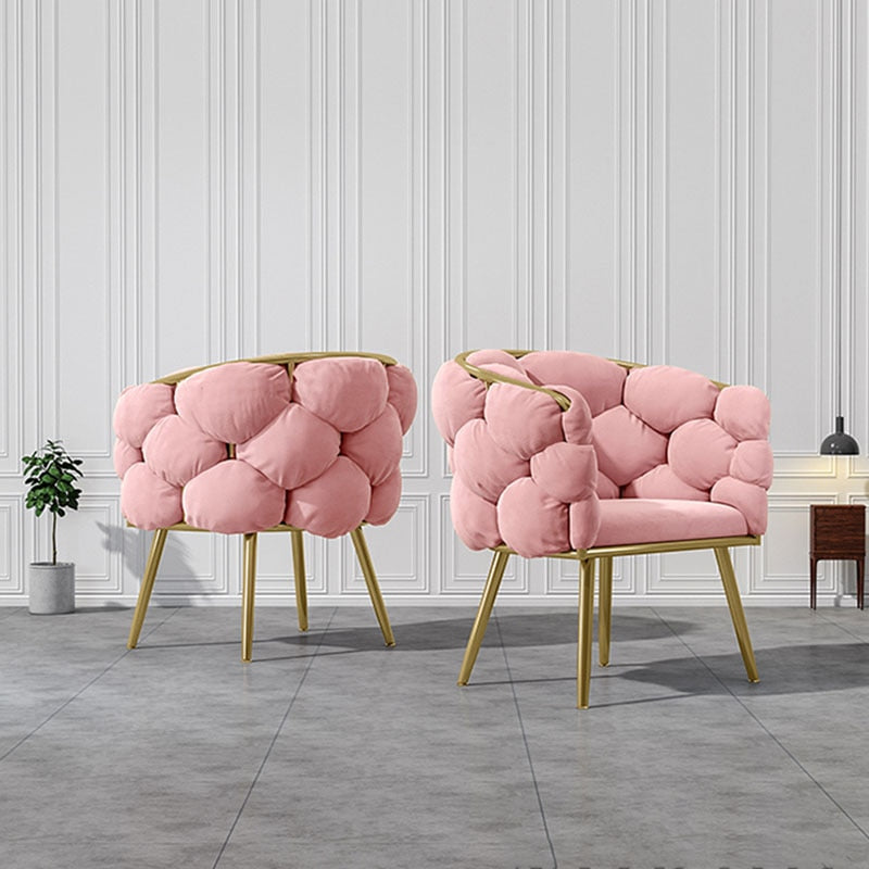 Fauteuil design contemporain assise large