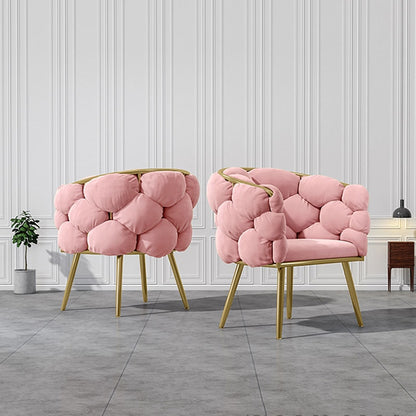 Fauteuil design contemporain assise large