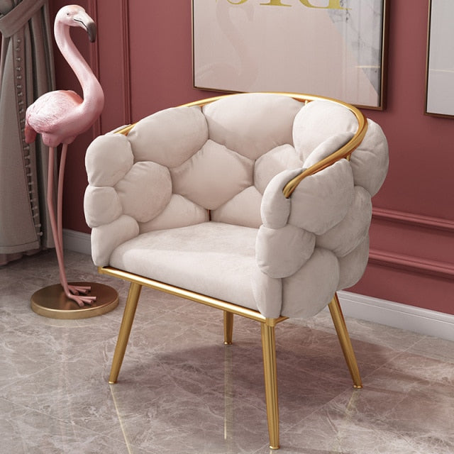 Fauteuil design contemporain assise large