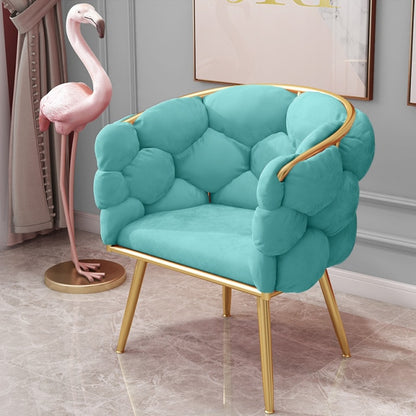 Fauteuil design contemporain assise large