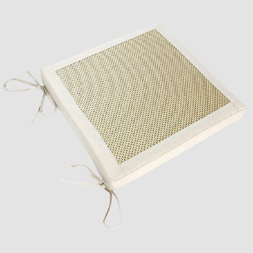 Coussin pour chaise antidérapant avec lacet d'attache