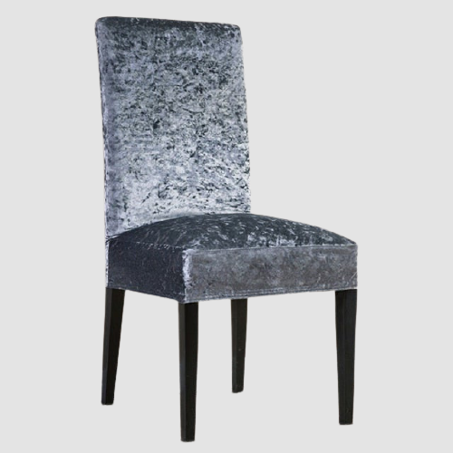 Housses pour chaises de salle à manger adaptable en velours