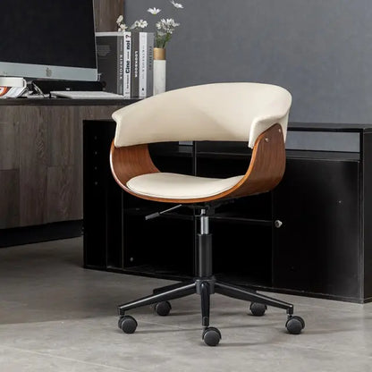 Chaise de bureau design assise créateur sur roulettes