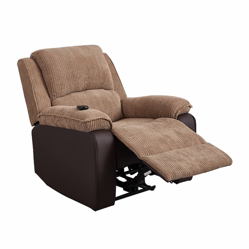 Fauteuil relax confort inclinable à commande électrique