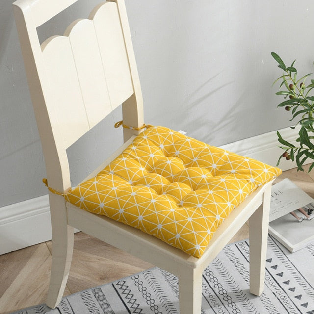 Coussin pour chaise de patio Style Selections, polyester, feuilles de  palmier/carreauté, vert TH1P713A-L9C8