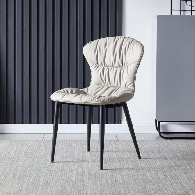 Chaise moderne assise confort effet doudoune