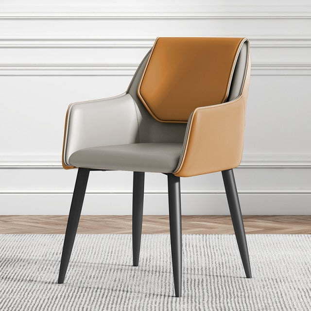 Chaise design déco archi avec empiècement