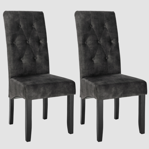 Chaise moderne dossier capitonné pour salle à manger