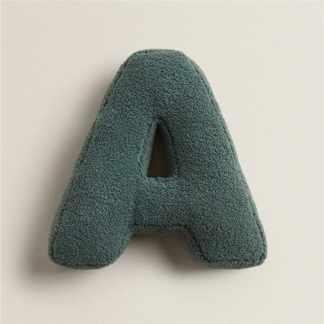 Coussin déco Alphabet