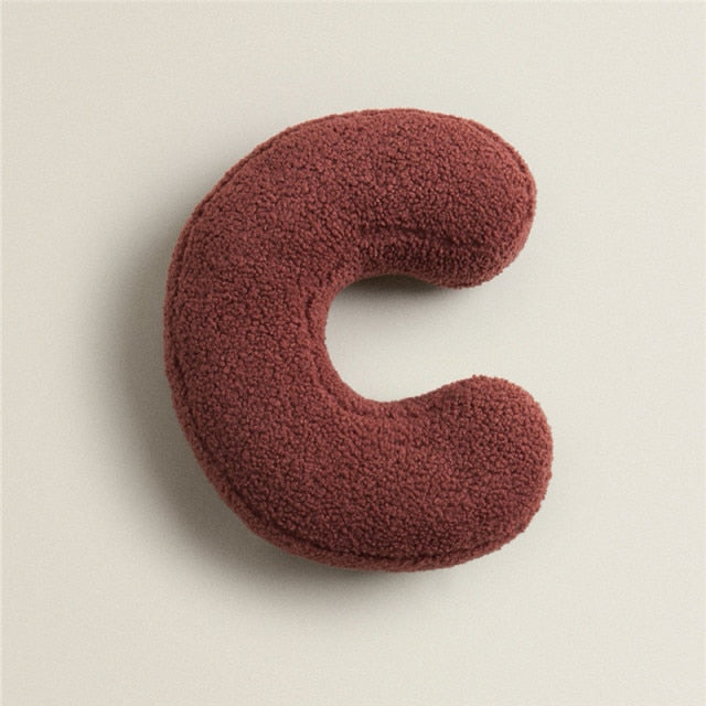 Coussin déco Alphabet