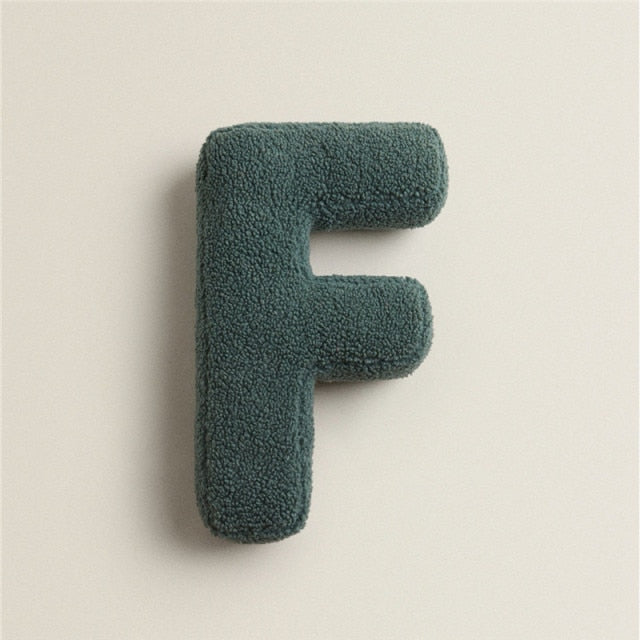 Coussin déco Alphabet