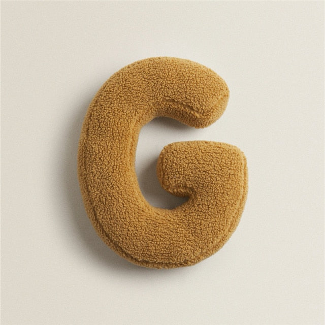 Coussin déco Alphabet