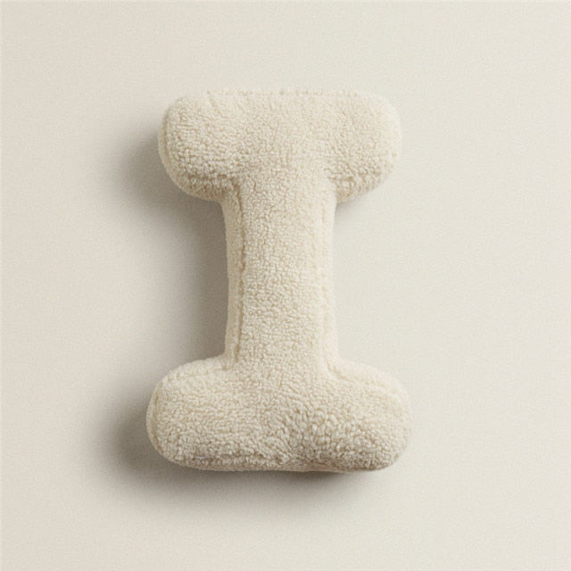 Coussin déco Alphabet