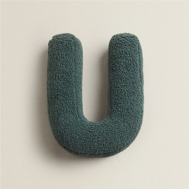 Coussin déco Alphabet