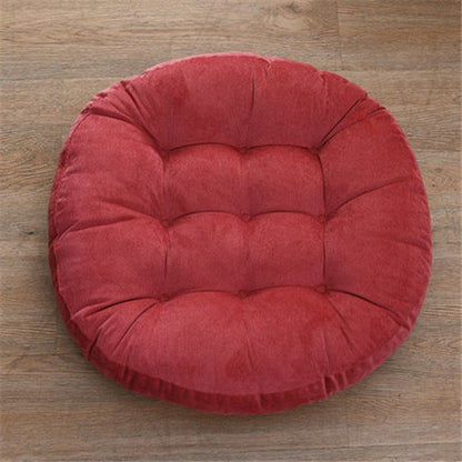 Coussin de sol 55x55 en velours capitonné