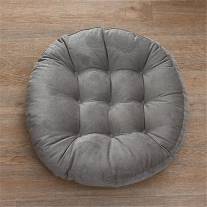 Coussin de sol 55x55 en velours capitonné